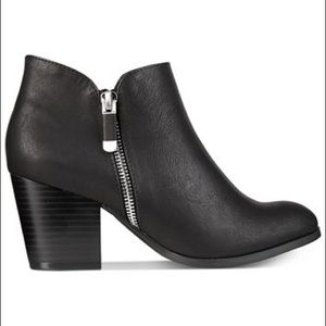 Style & Co black booties